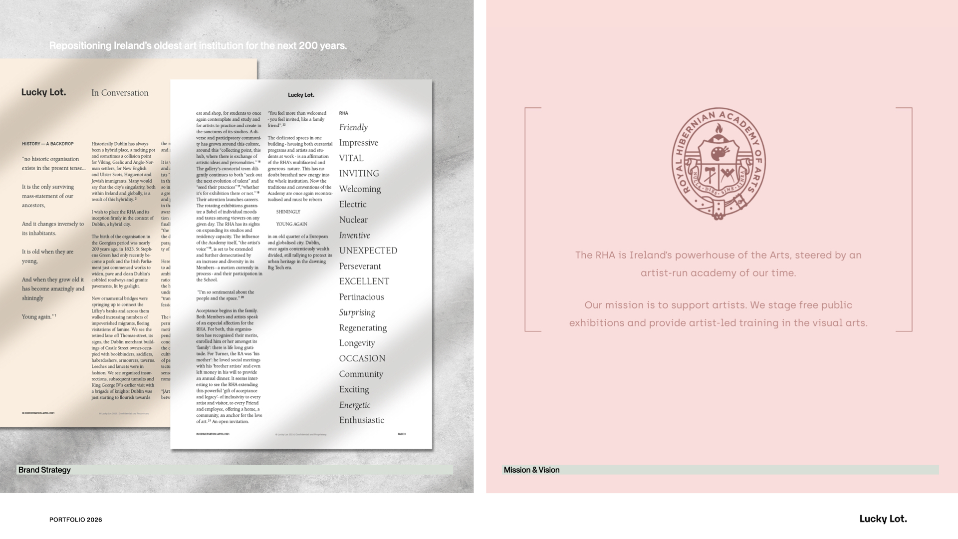 Lucky Lot portfolio — selected work